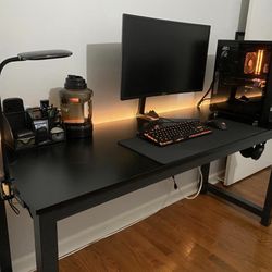 Modern Black Desk