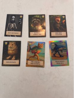 Italian brainrot cards