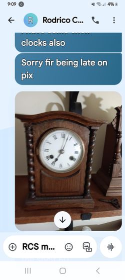 English Shelf Clock