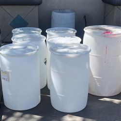 Barriles De 55 Galones De Plástico