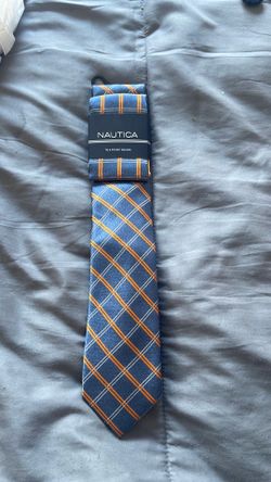 Nautica Men's Tie and pocket square new with tags