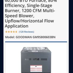 Furnace,  Condenser, Coil 