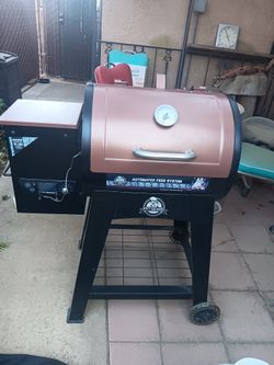 Propane and Pellet Barbecue