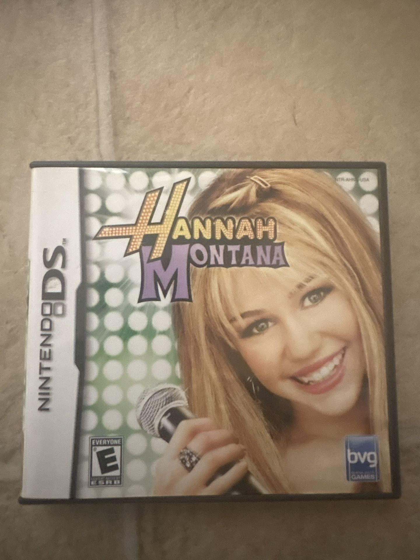 Hannah Montana Nintendo DS game
