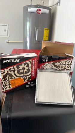 RELN Designer Series 8 in. Stainless Tile Insert Shower Drain