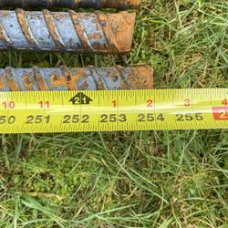 #10 (1 1/4”) Rebar 20’ Plus Long