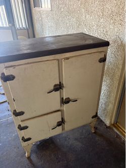Antique icebox