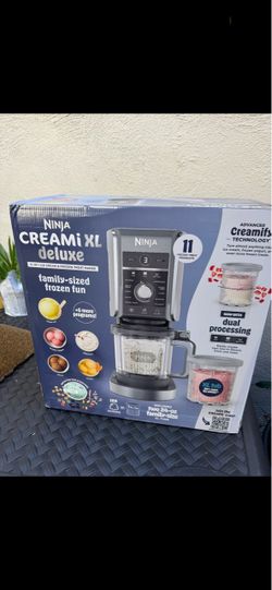 Ninja CREAMi XL Deluxe Ice Cream Maker
