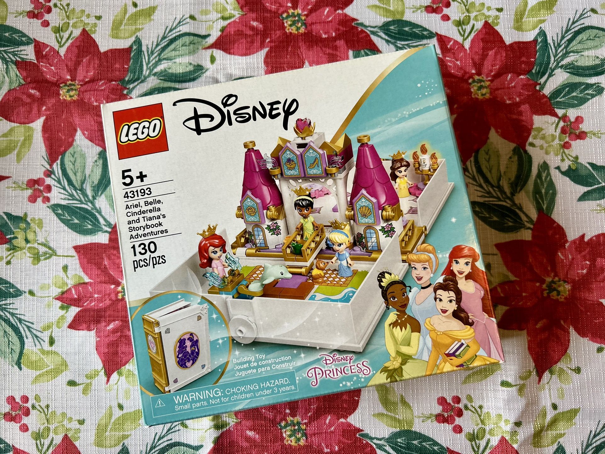 Lego 40193 Disney Princess Ariel Belle Tiana Cinderella Storybook Adventures - Brand New Sealed