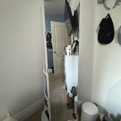 Rotating mirror With Storage