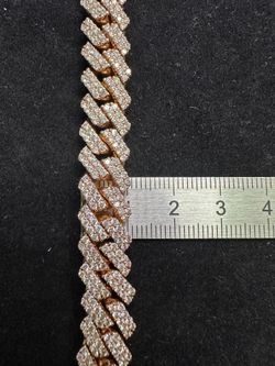 Gold Diamonds Tennis Bracelet