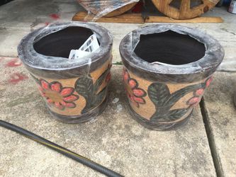 Flowers pots import from mexico