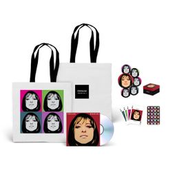 The Release Me 2 Festive Box Set includes a physical copy of Barbra Streisand’s new album, Release Me 2, and features a tote bag, playing card set, an
