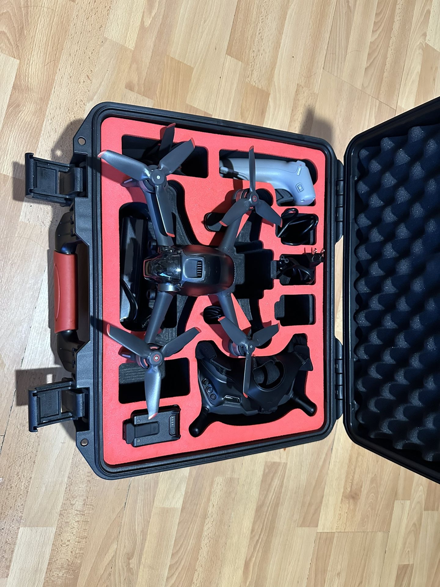 DJI FPV Drone With Goggles And Hard Case