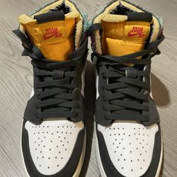 Original Jordan 1 Zoom Comfort High Multi-Color Size 9 No Box