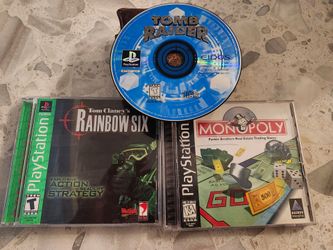 3 Playstation 1 Games