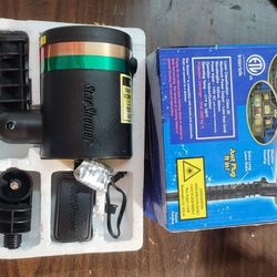 Star Shower Laser Light Projector (Red & Green) – Works, Stake Broken