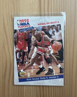 Basketball cards Michael Jordan - Highlights 1993 NBA Playoffs