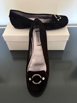 Calvin Klein Kelisa Suede Flats
