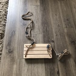 Wood Tree Swing