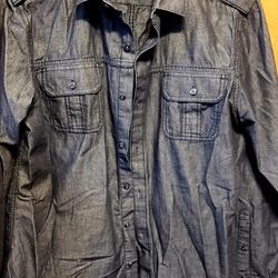 Mens L Rock & Republic Like New Shirt