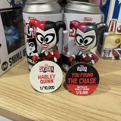 Harley Quinn Soda Set 