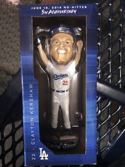 Clayton Kershaw Bobblehead Dodgers Bobble Head Dodger SGA