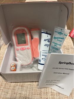 SpringBud FD 500B FDA Fetal Heart Doppler (NEW)