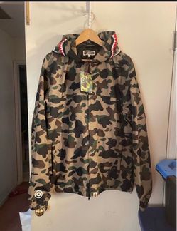 Bathing Ape Bape 1st Camo Half Shark Hoodie
