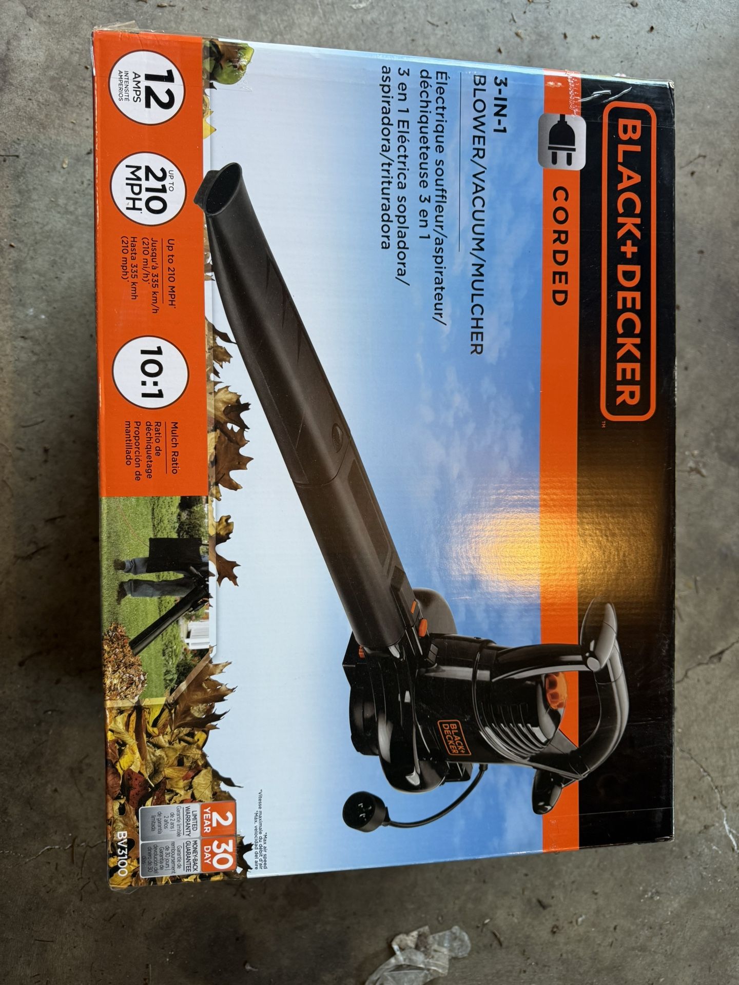 Leaf blower/ vacuumer / mulcher