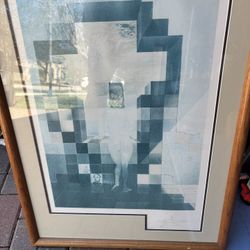 Salvador Dali Signed Abe Lincoln 