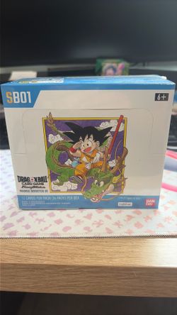 Dragon ball fusion world manga booster box SB01