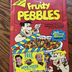 The Flintstones 1994 Poster Post Coco Pebbles Original 35 X 22 Goodman MORANIS