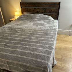 Bed Frame & Mattress - Full Size