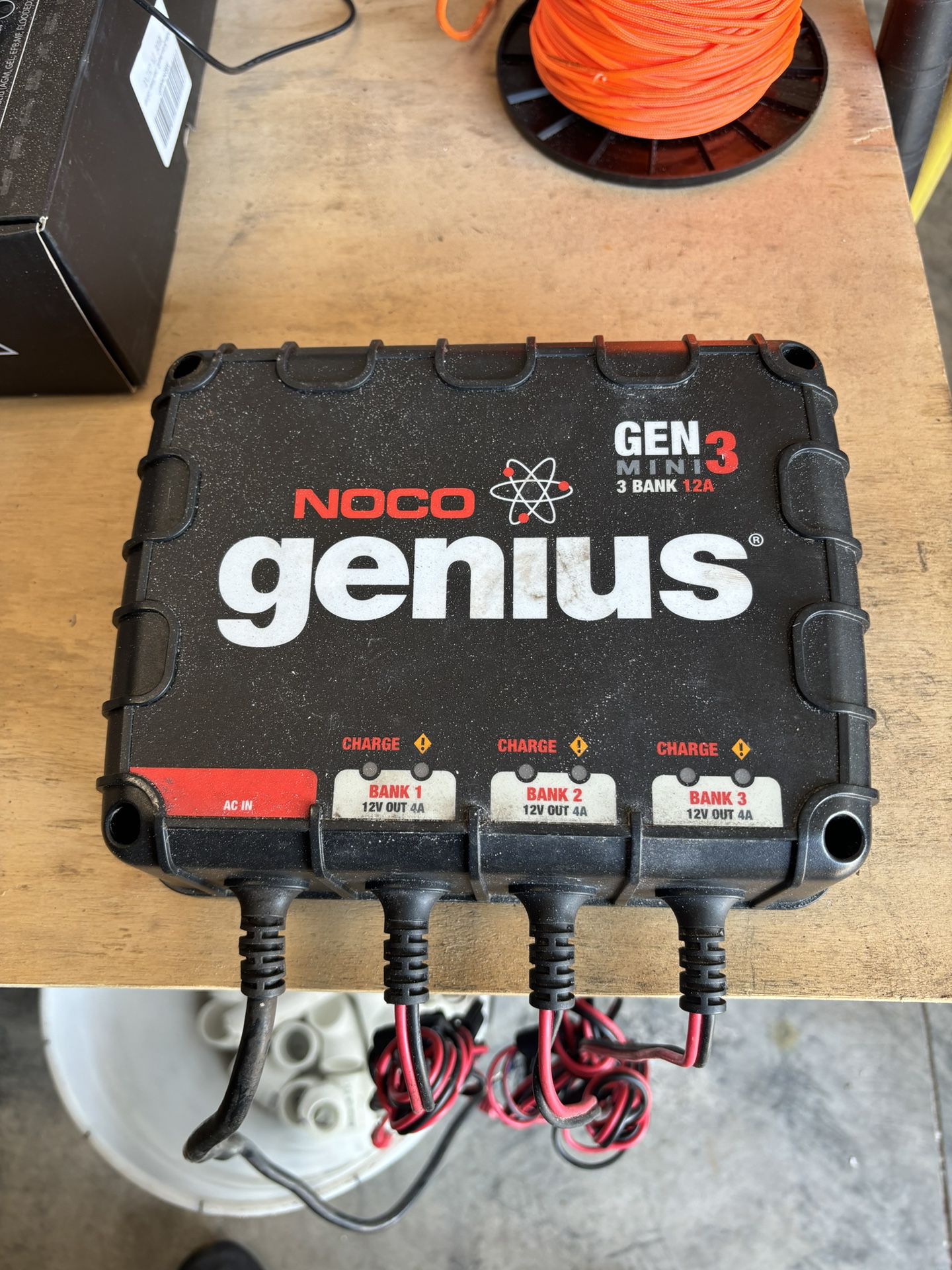 Noco Genius Gen 3 - 12 Volt Battery Chargery