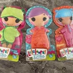 new sealed lot of 3 lalaloopsy littles outfits