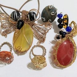 Natural Gemstone Jewelry Bundle 