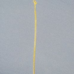 7/8 Inch Bracelet 18k Gold Plated