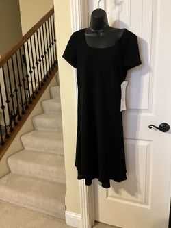 5065-MTT Jones New York Little Black Dress - Size 12 Short Sleeve Lined NWT  for Sale in Gallatin, TN - OfferUp
