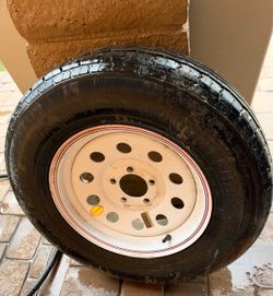 New trailer spare tire n wheel