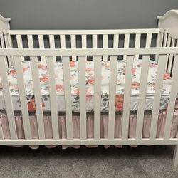White Baby Crib