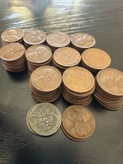 1940s Wheat Pennies- 114 total Pennie’s