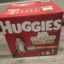 Huggies SIZE 1 diapers 192 Count 