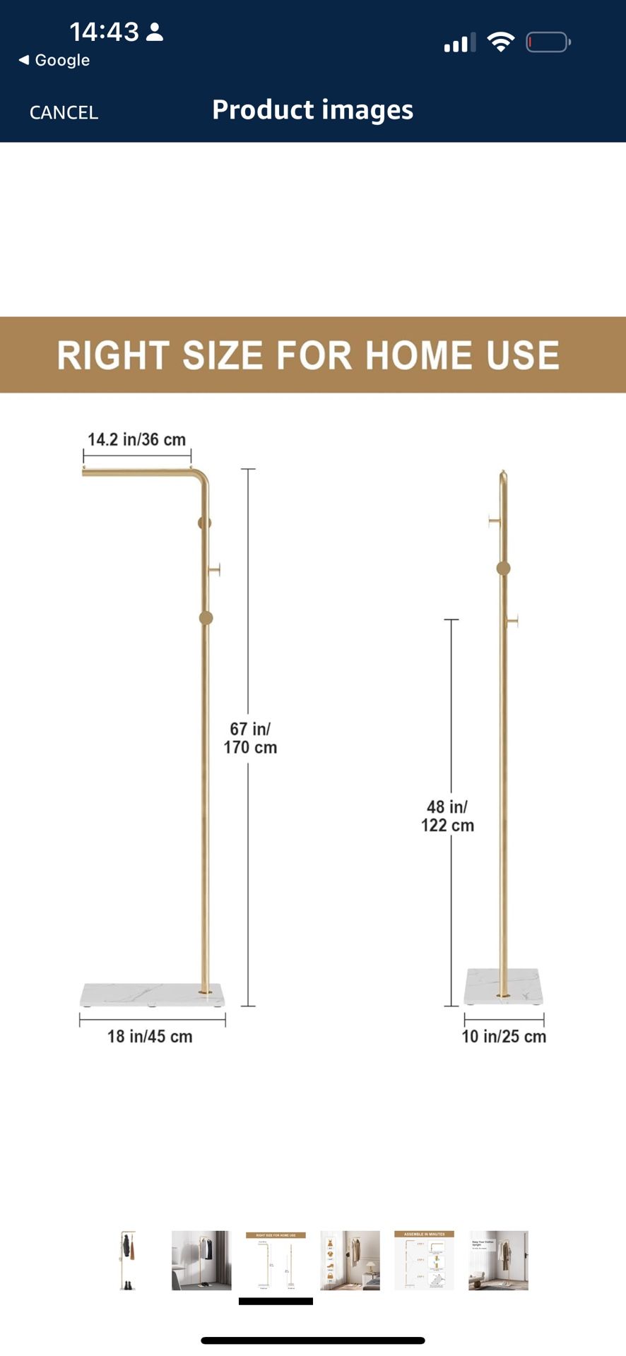 Coat Rack Stand