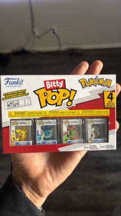 Funko Bitty Pop! Pokémon 4-Pack