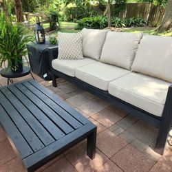Outfldoor Sofa Frame And Coffee Table