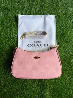 Coach New York Pink Signature Shoulder Bag