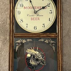 Moosehead Beer Clock