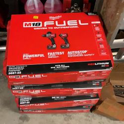 Milwaukee M18 Fuel 2 Tool Combo Kit