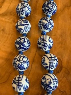 Chinese Porcelain Necklaces